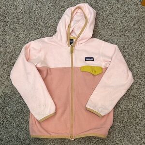 Patagonia Kids Two-Tone Pink Hoodie